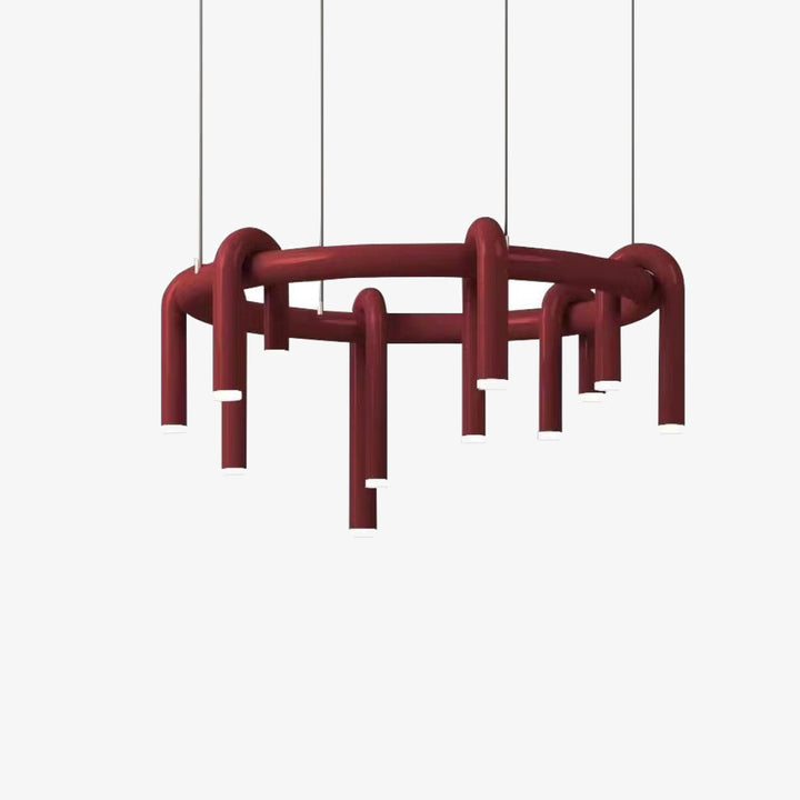 Red_U-Shaped_chandelier_1