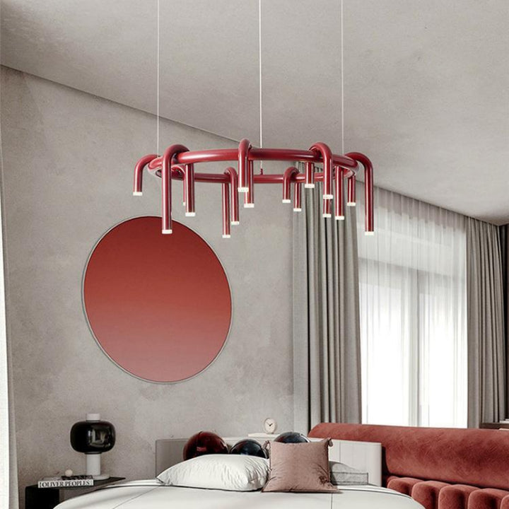 Red_U-Shaped_chandelier_4
