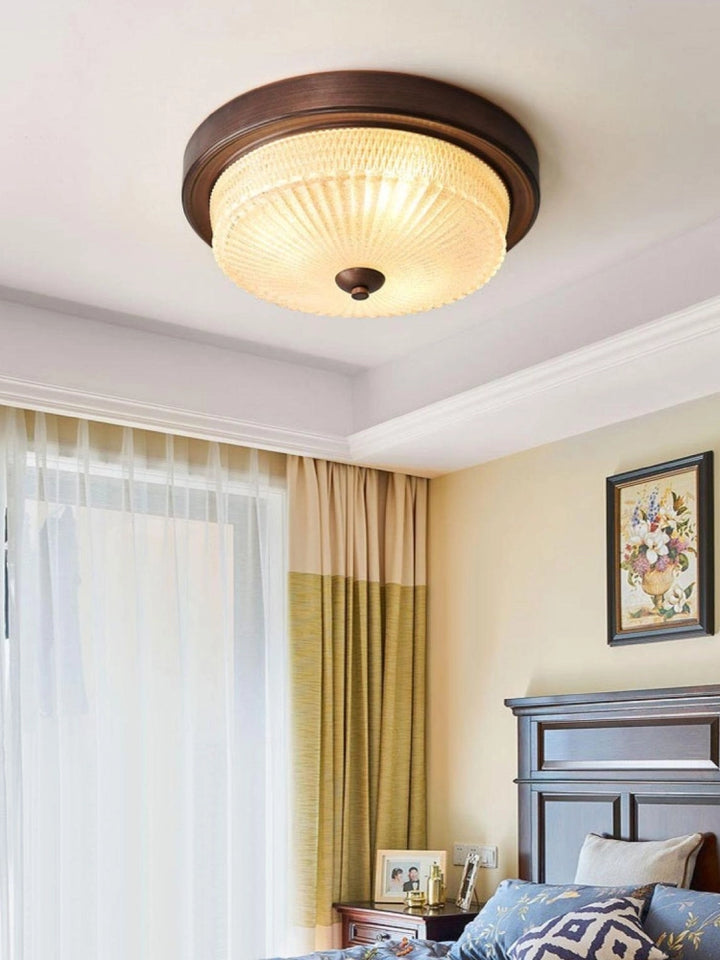 Retro Flush Ceiling Light