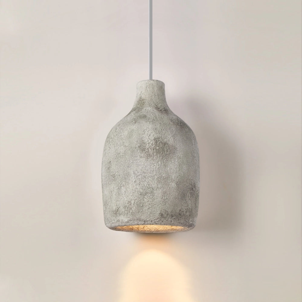 Retro Pendant Light Grey