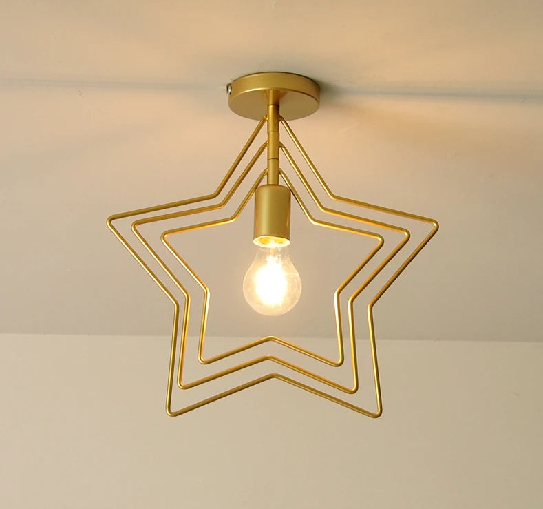 Retro_Pentagram_Ceiling_Light_2