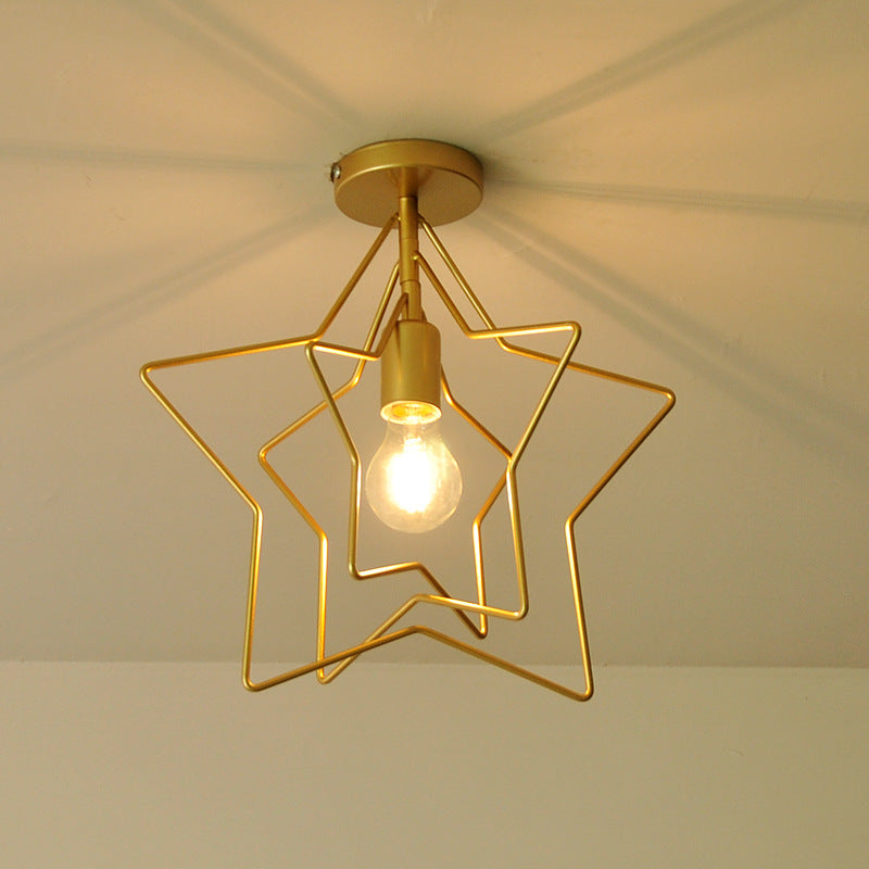 Retro_Pentagram_Ceiling_Light_5