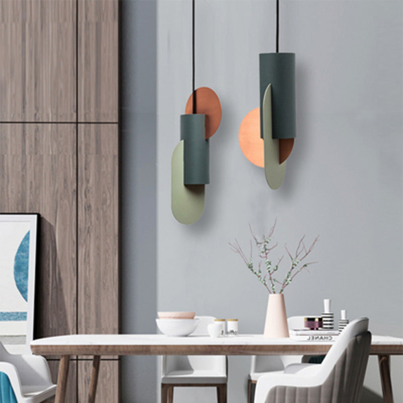 Retro Suprematic Pendant Lamp 7