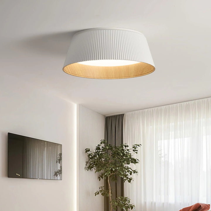 Ribbed Ceiling Light 1