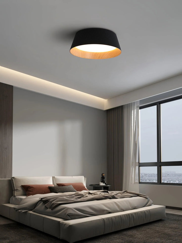 Ribbed Ceiling Light 10