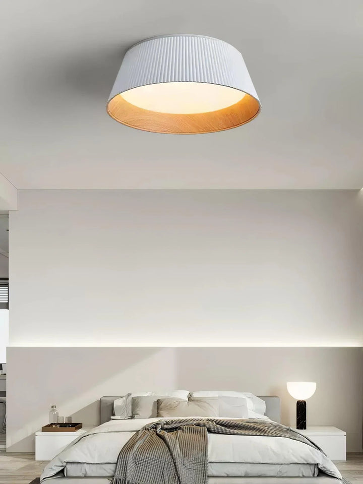 Ribbed Ceiling Light 13