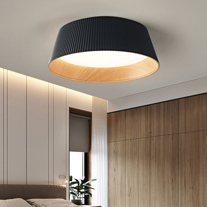 Ribbed Ceiling Light 18
