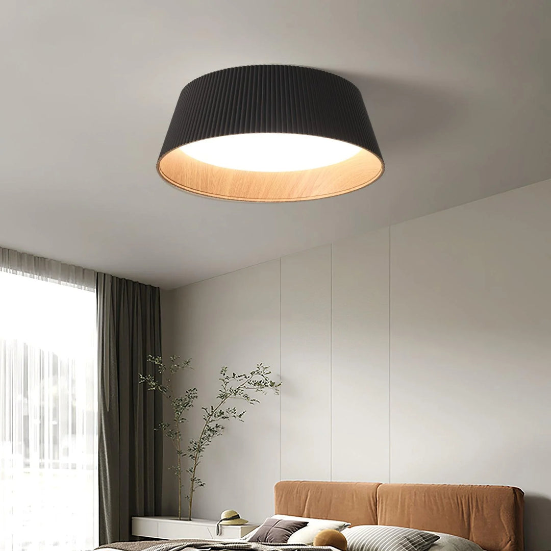 Ribbed Ceiling Light 3 