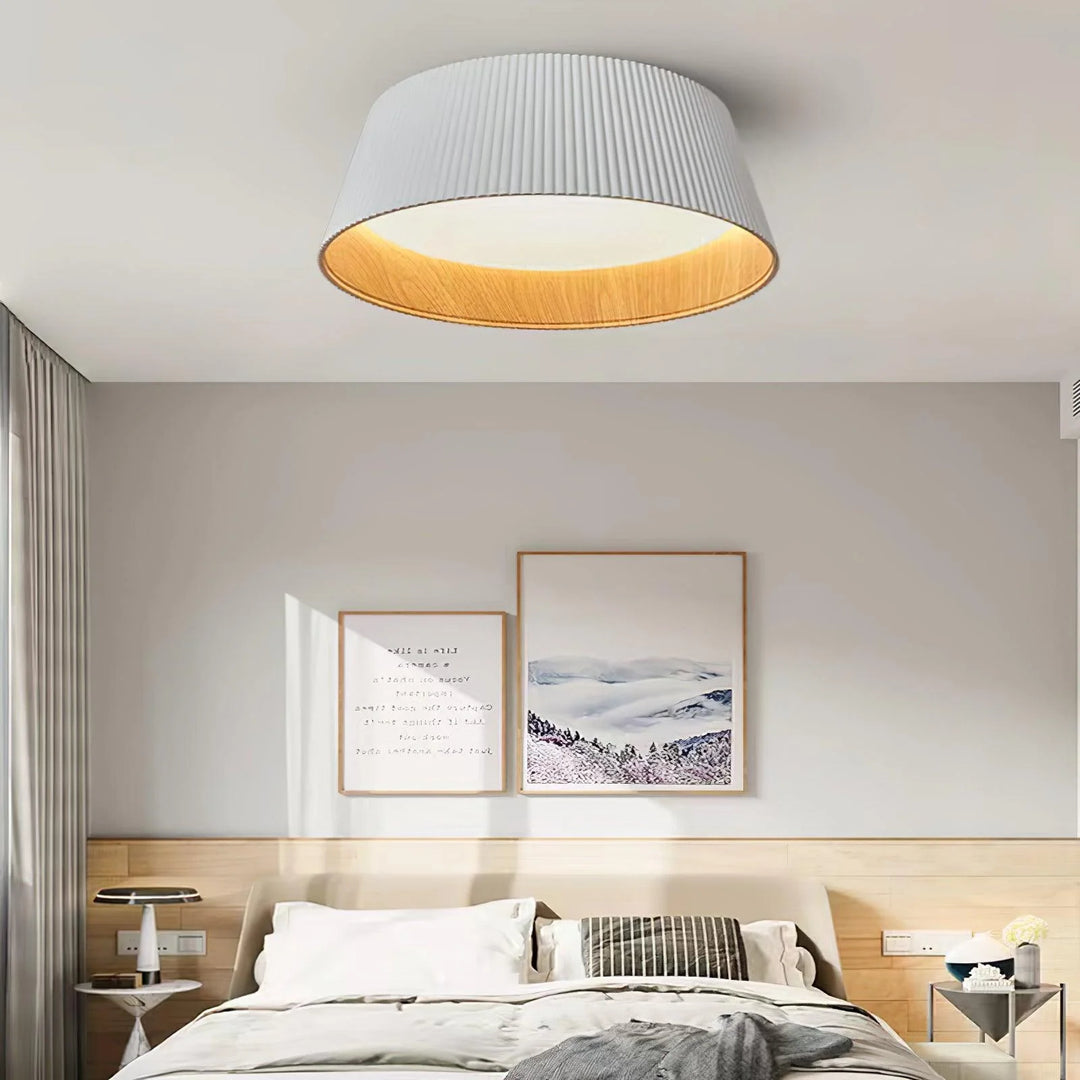 Ribbed Ceiling Light 4