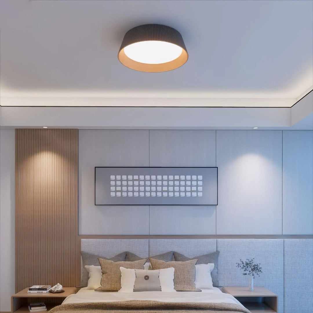 Ribbed Ceiling Light 5