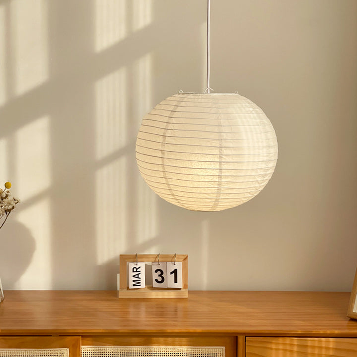 Rice Paper Pendant Light 45A 17