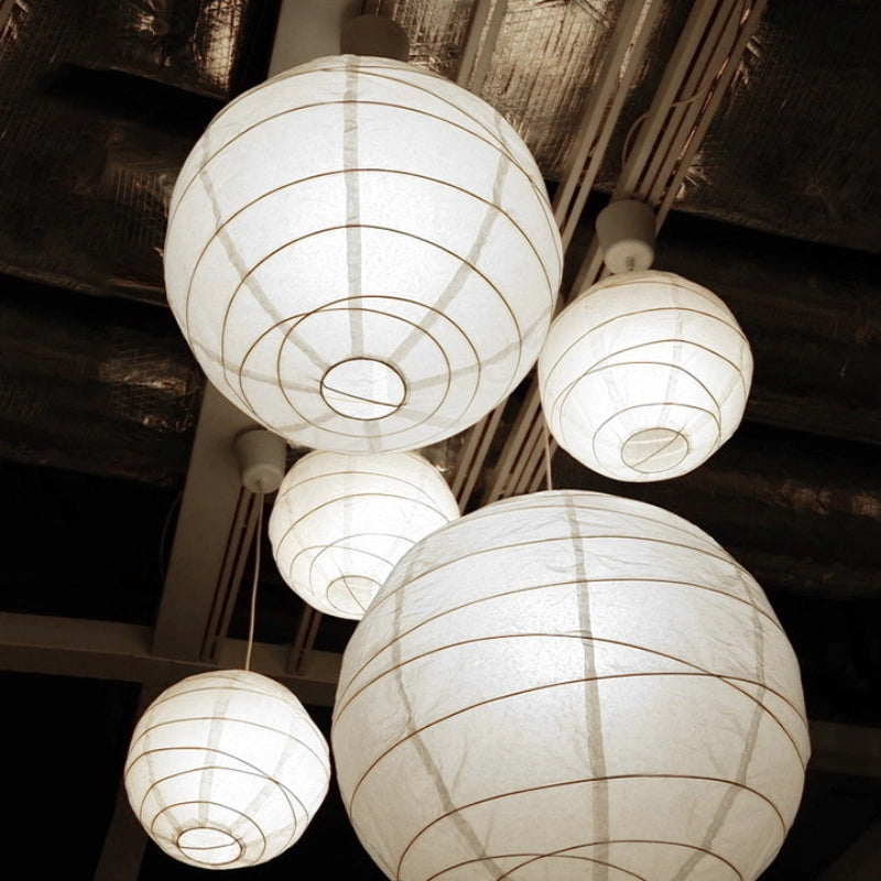 Rice Paper Pendant Light 45D 6