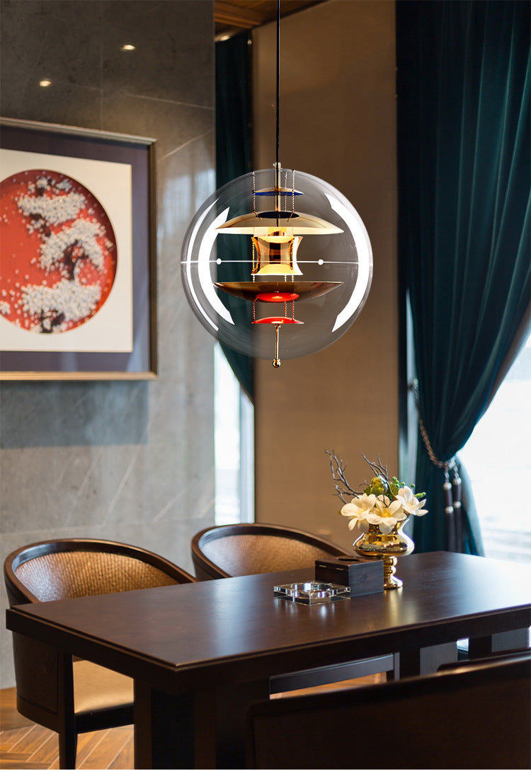 Round Sphere Pendant Lamp