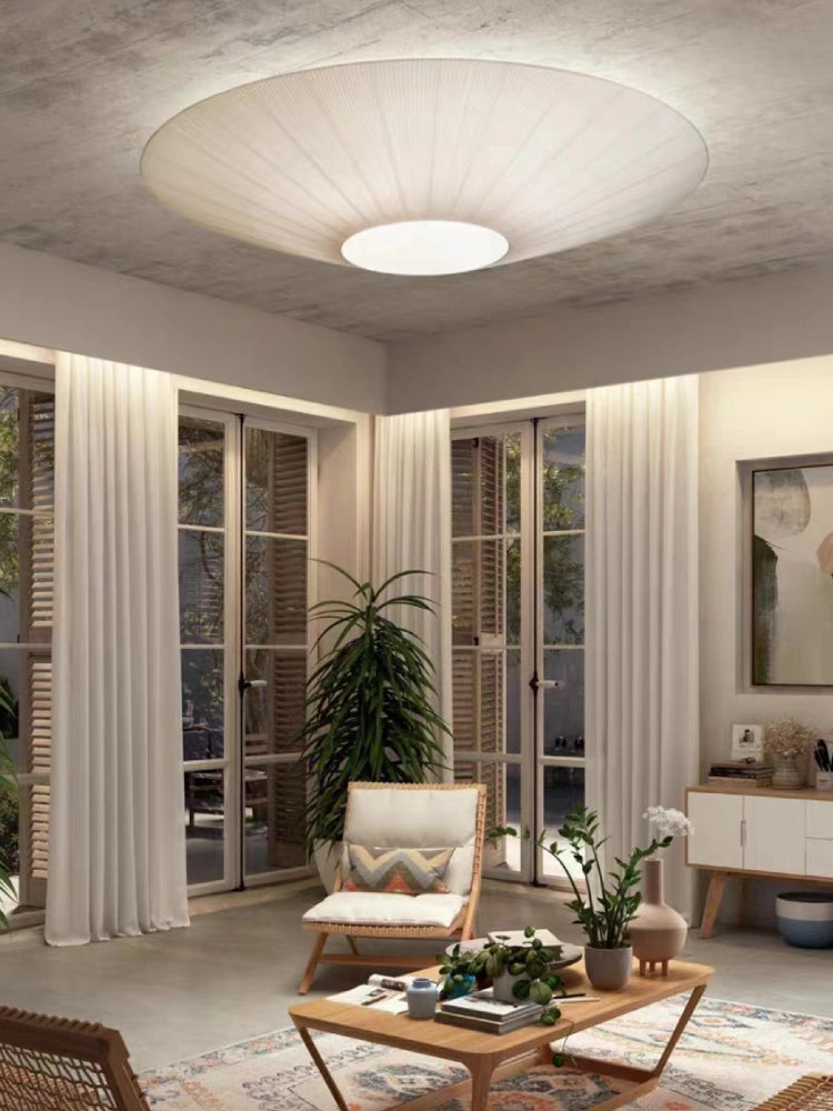 Round Cloth Ceiling Light Shop 3