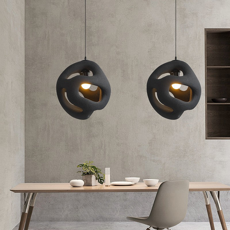 Round Hollow Pendant Lamp