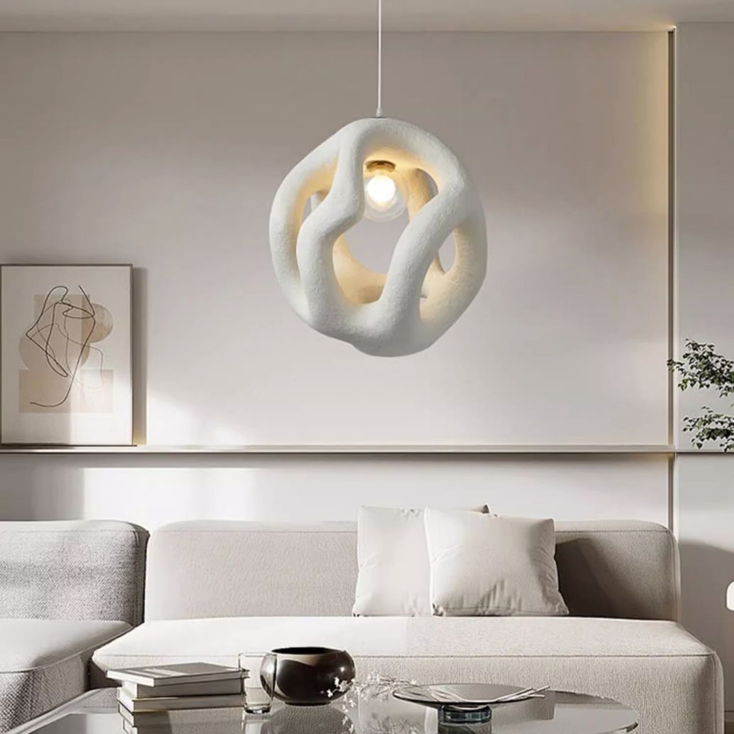 Round Hollow Pendant Lamp