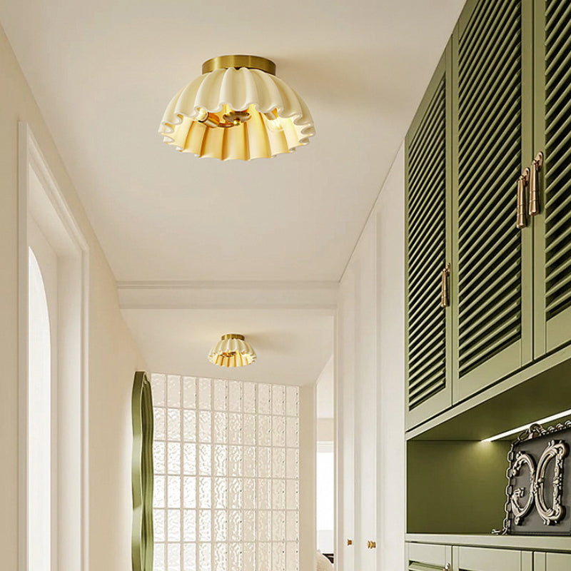 Cealing Ruffle Icon Ruffle Ceiling Lamp – Dekoorlight