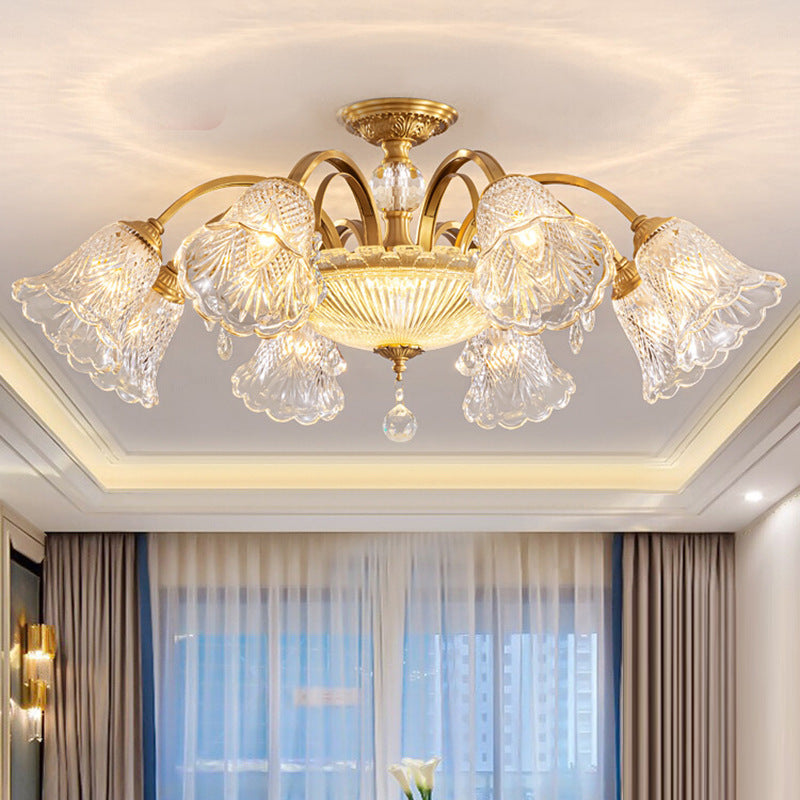 Cealing Ruffle Icon Ruffled Bell Ceiling Lamp – Dekoorlight
