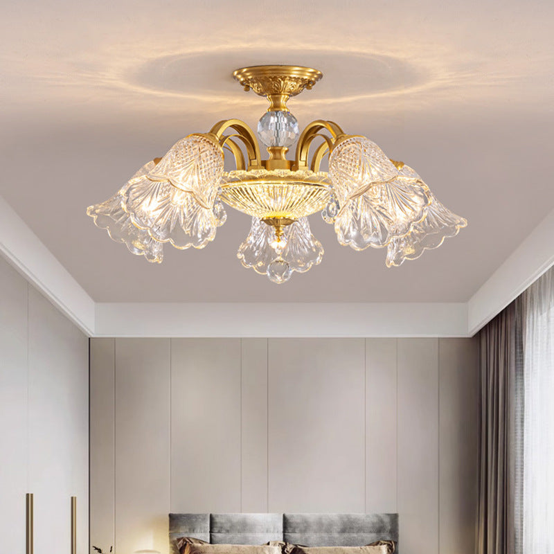 Cealing Ruffle Icon Ruffled Bell Ceiling Lamp – Dekoorlight
