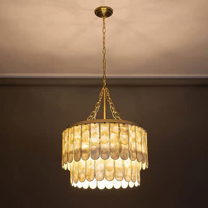 Rural Shell Chandelier