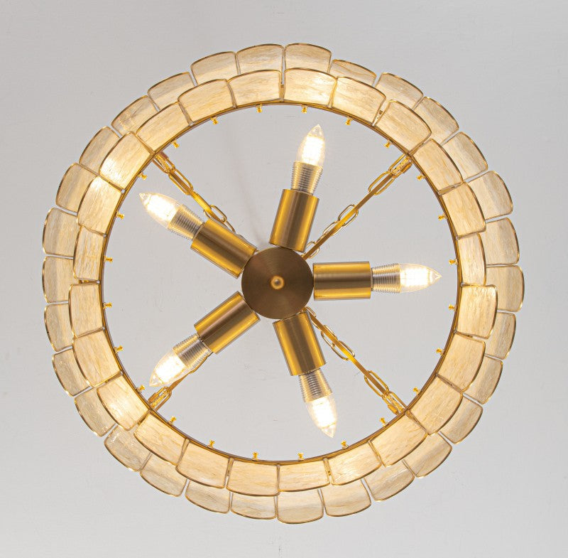Rural Shell Chandelier