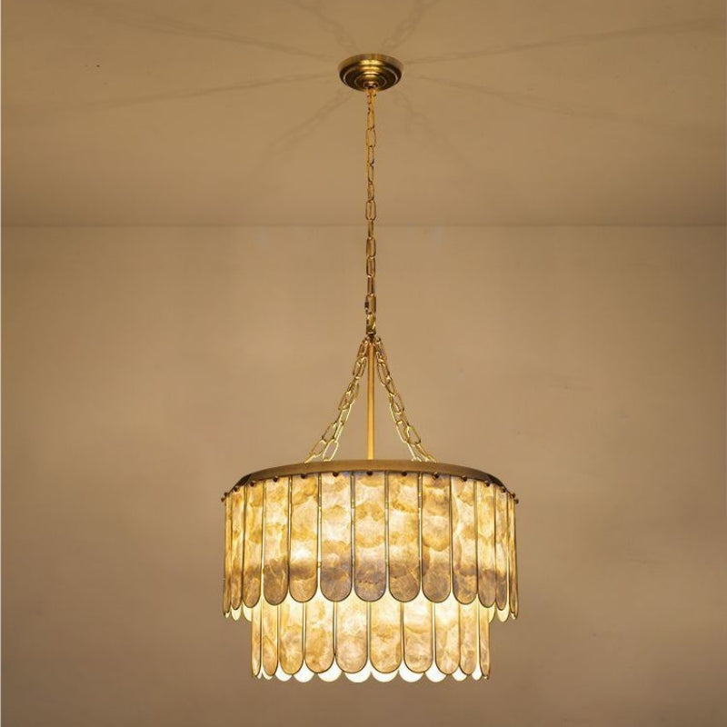 Rural Shell Chandelier