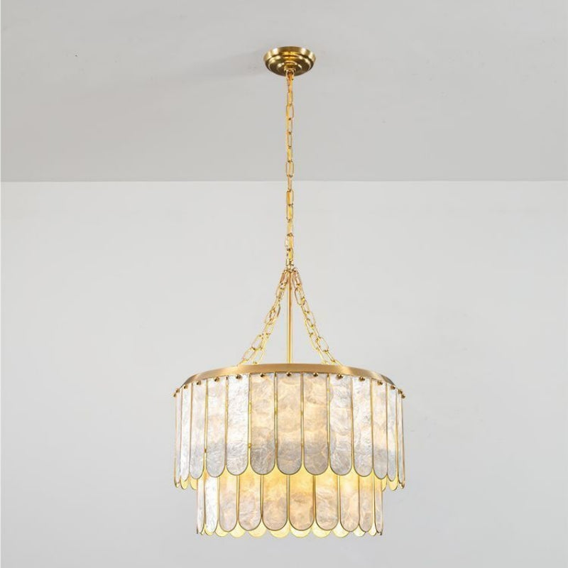 Rural Shell Chandelier