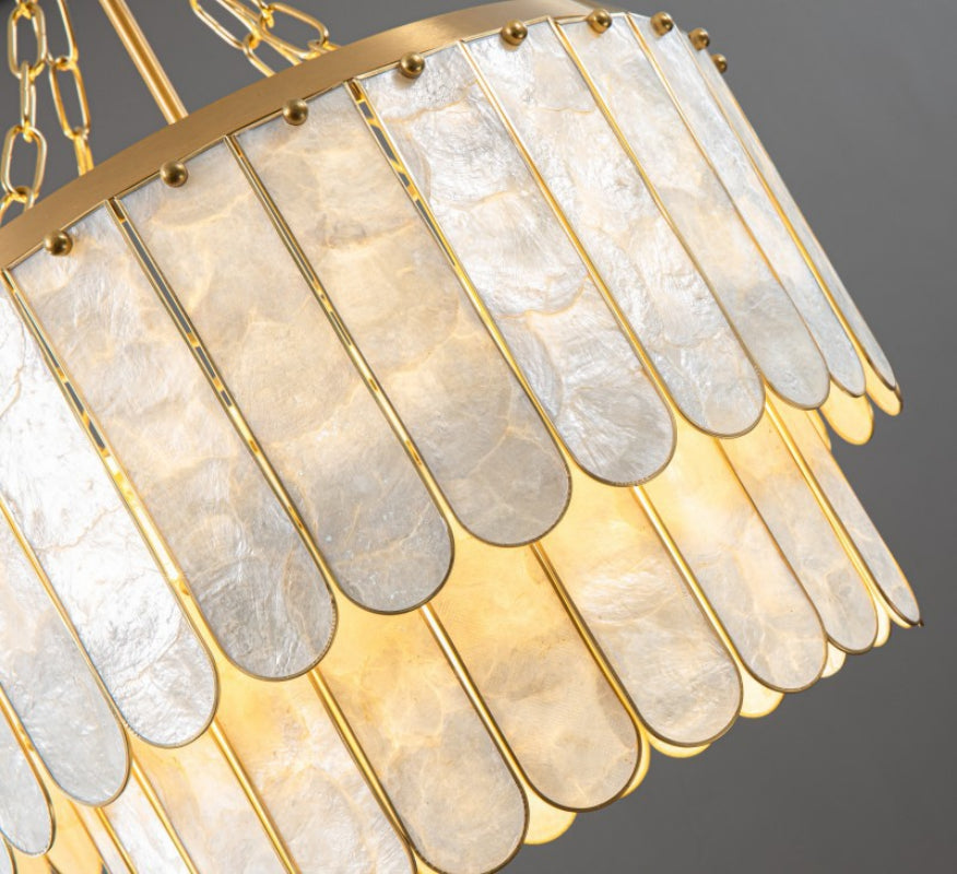 Rural Shell Chandelier