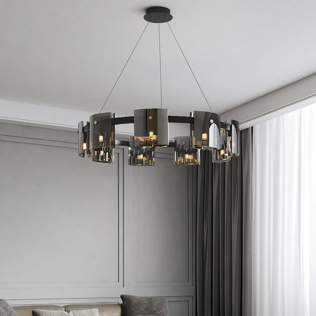 Scandinavian Square Chandelier 1