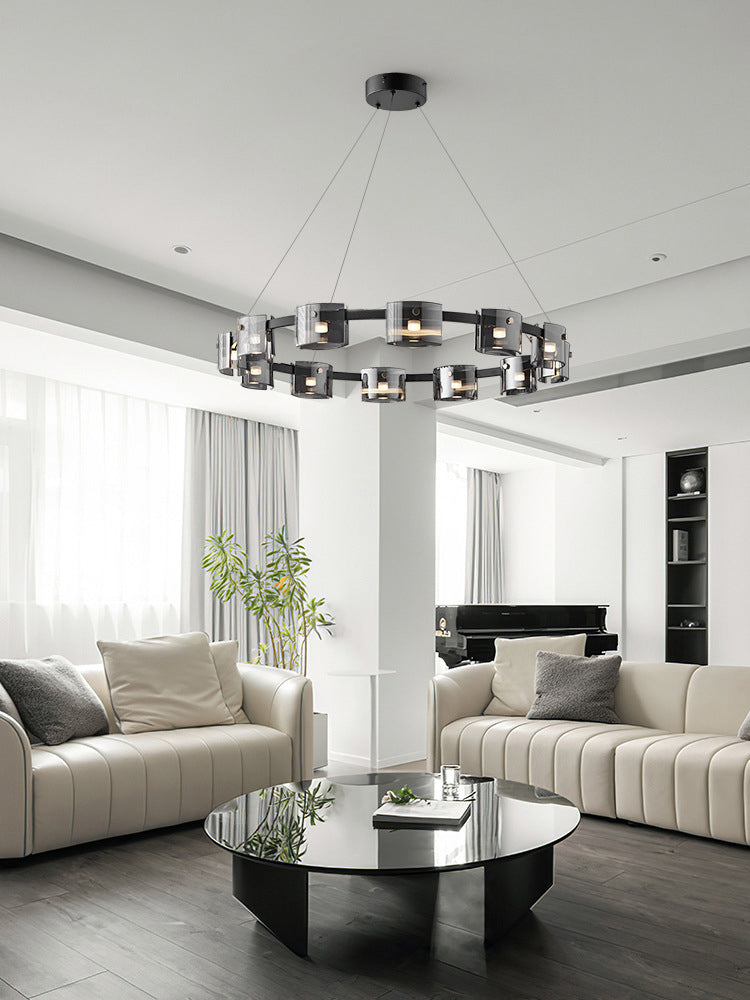 Scandinavian Square Chandelier 11