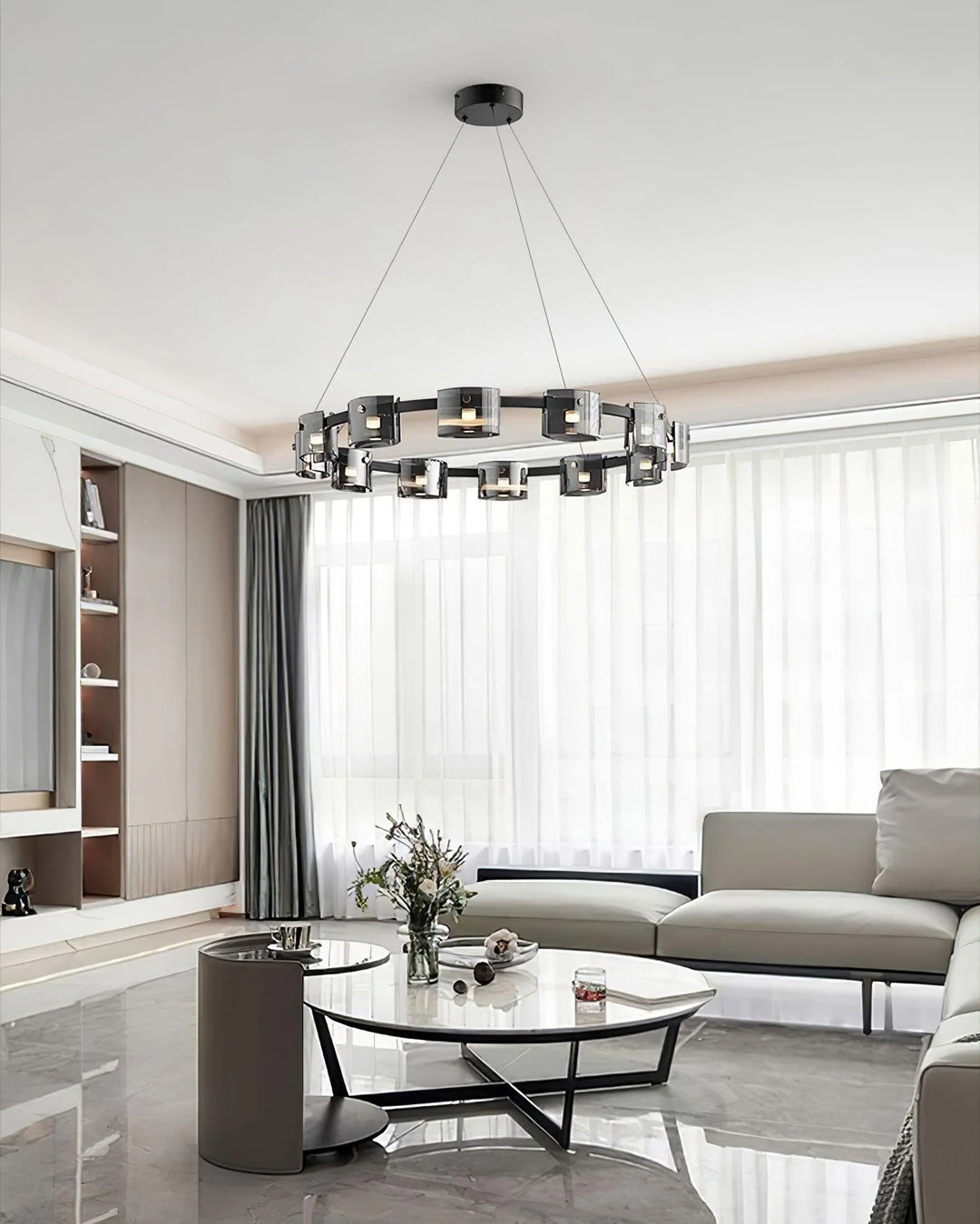 Scandinavian Square Chandelier 7