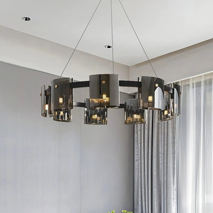 Scandinavian Square Chandelier 8