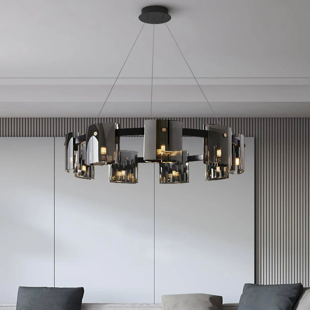 Scandinavian Square Chandelier 9