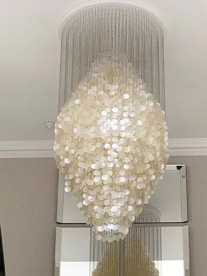 Shell Waterfall Chandelier 4