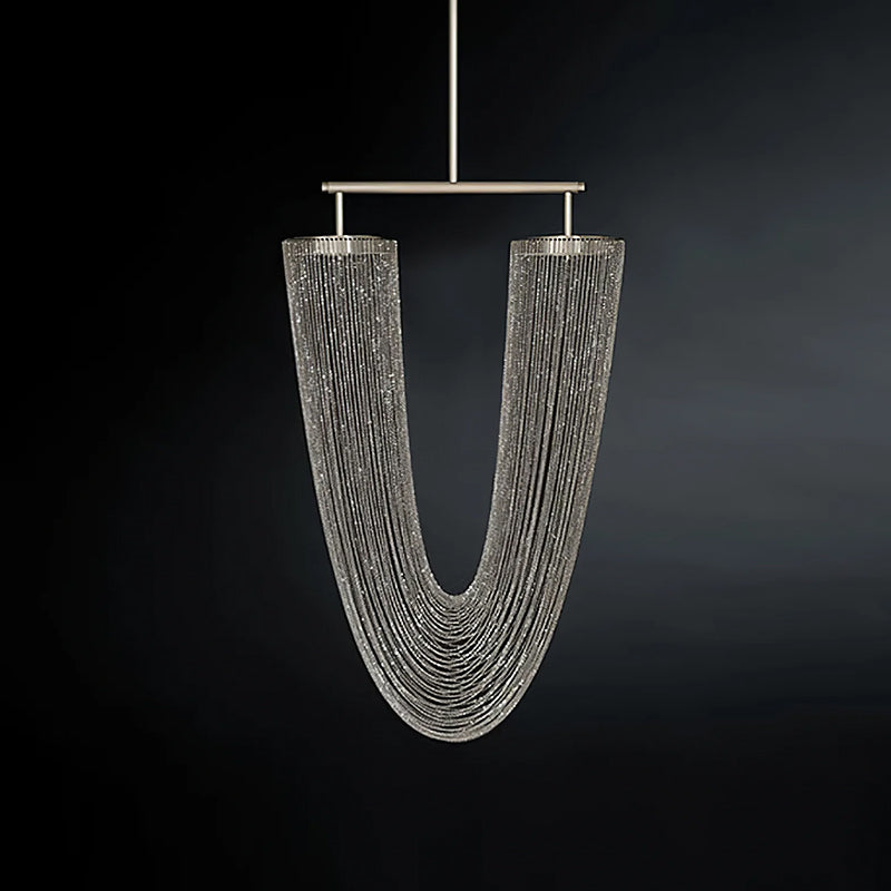 Silk Chandelier 2