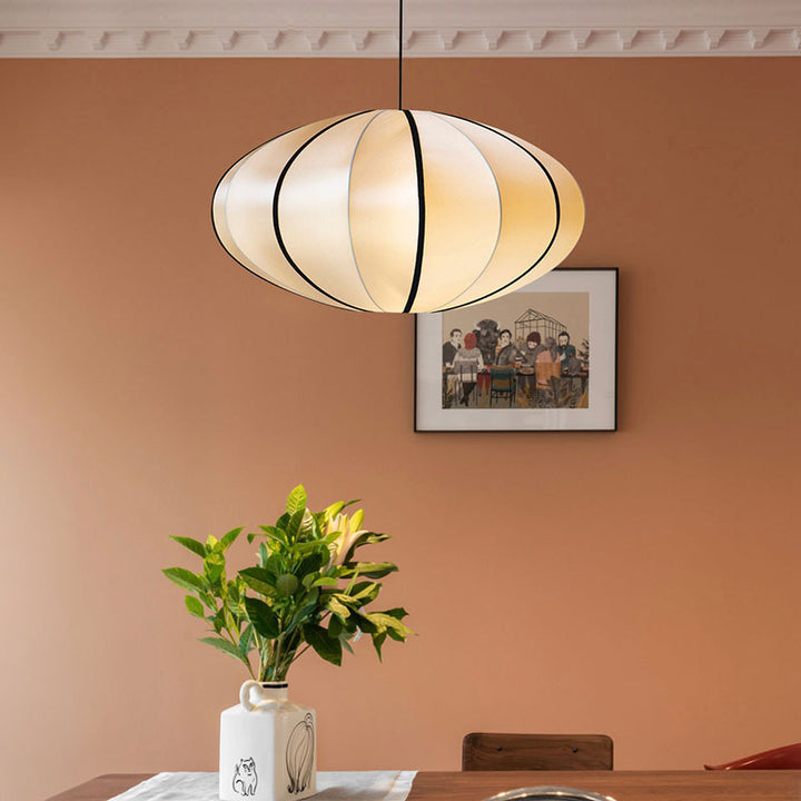 Silk Oval Pendant Light 11