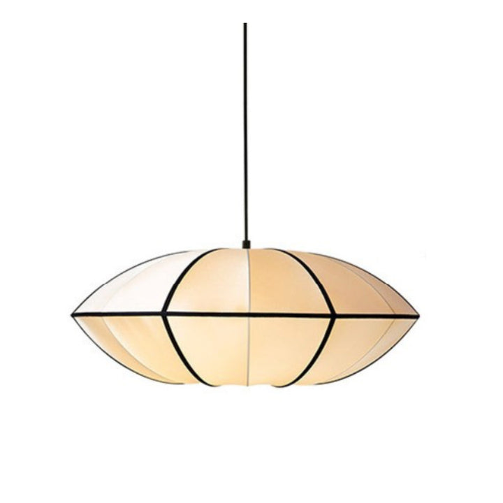 Silk Oval Pendant Light