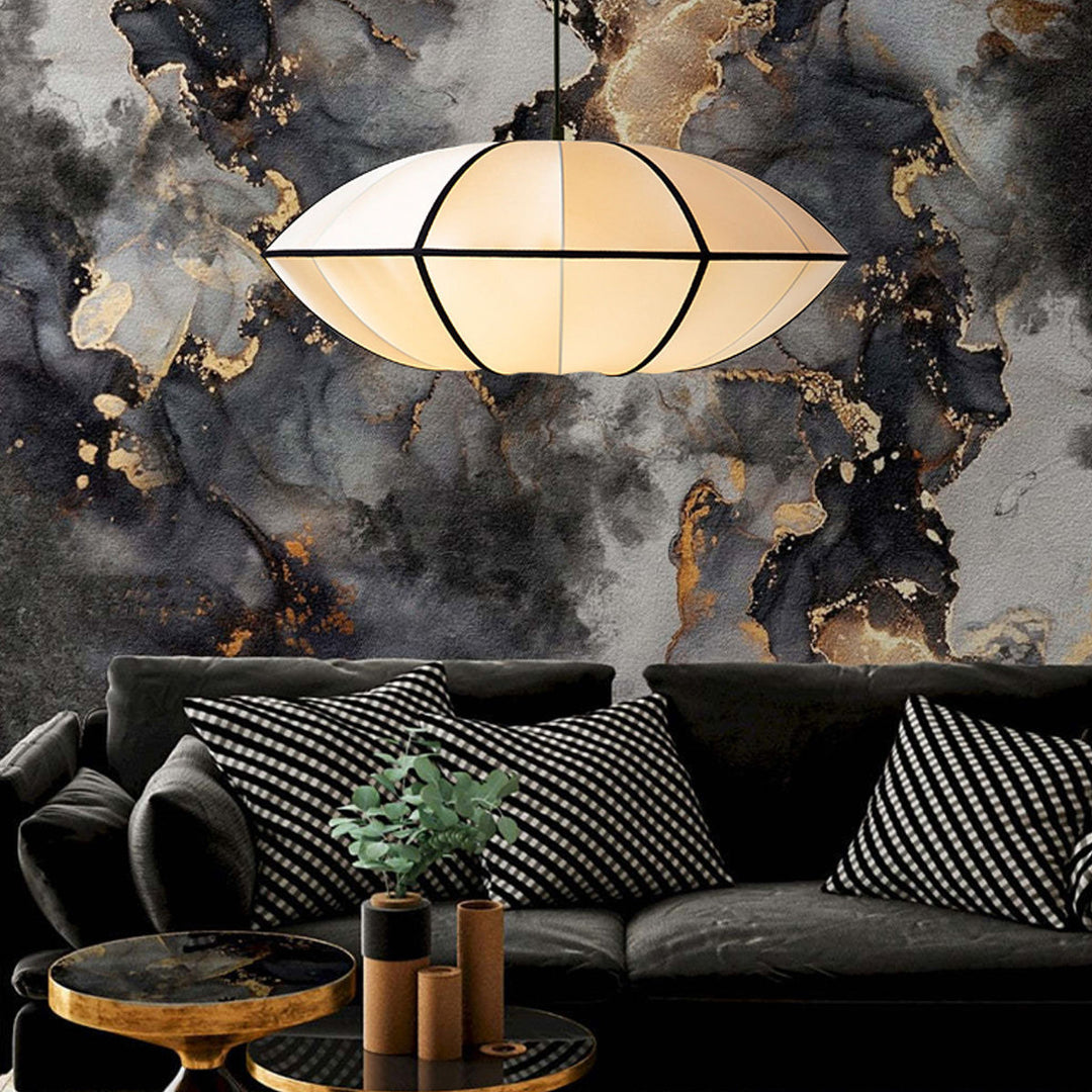 Silk Oval Pendant Light 9