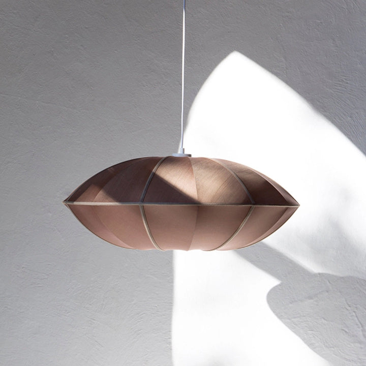 Silk Pendant Light Brown