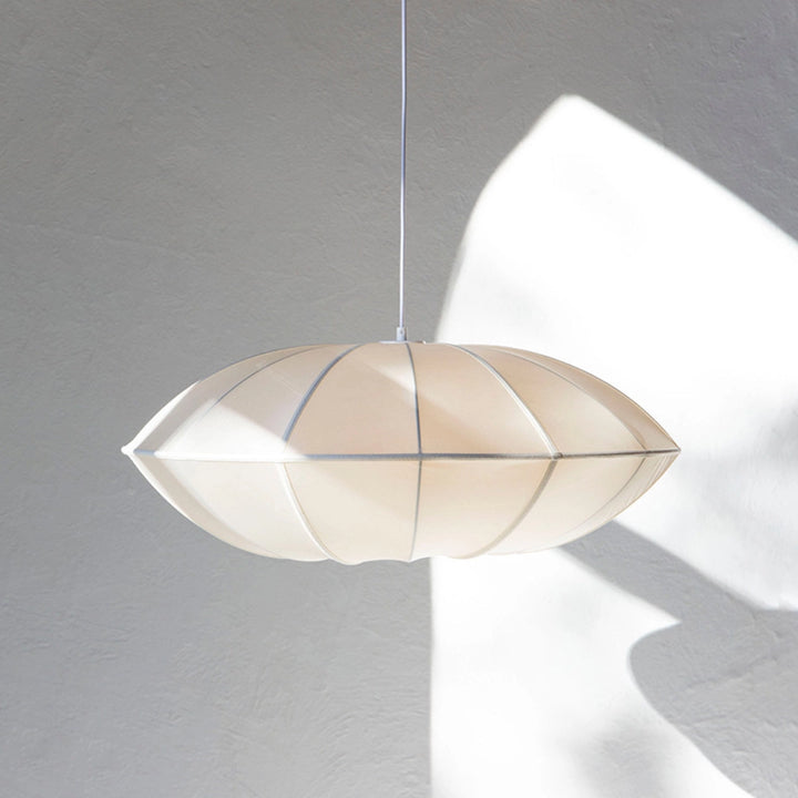 Silk Pendant Light White