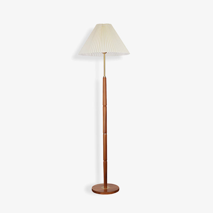 Simple Pleated Vertical Floor Lamp