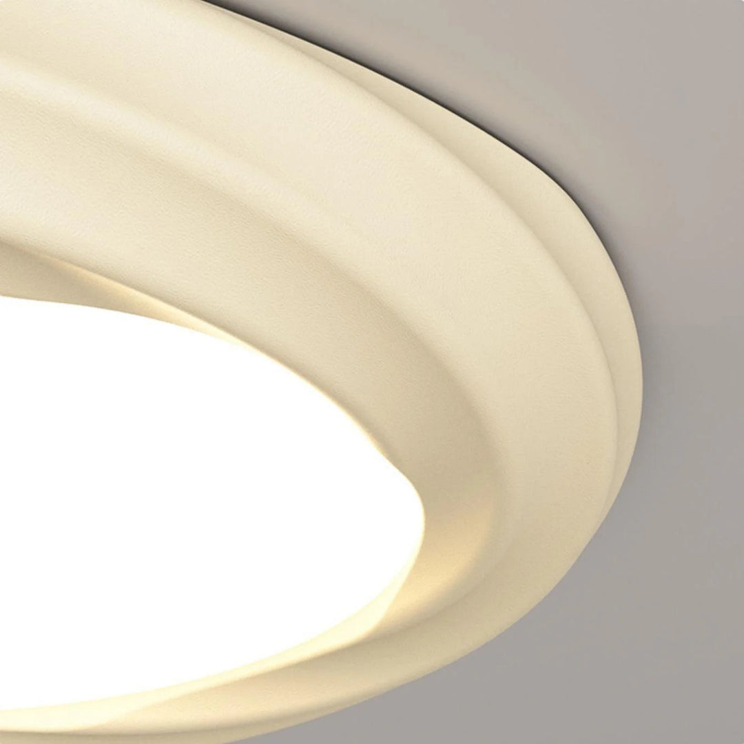 Cream Color Led Simple Cream Ceiling Light – Dekoorlight