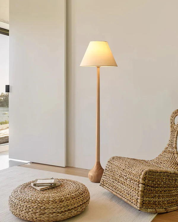 Simple Log Floor Lamp 11