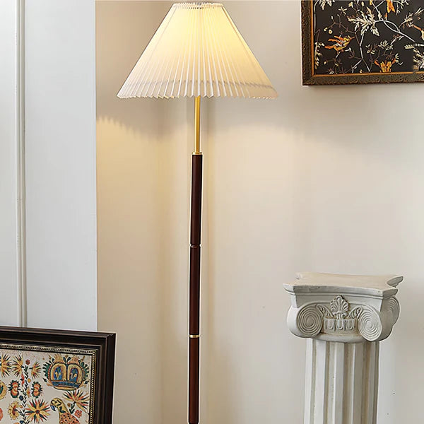 Simple Pleated Vertical Floor Lamp 11