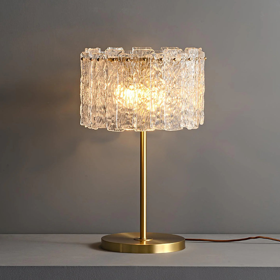 Lampe de bureau en cristal