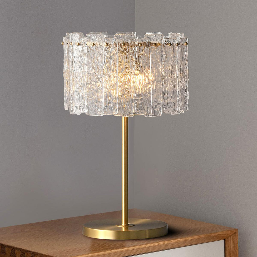 Lampe de bureau en cristal