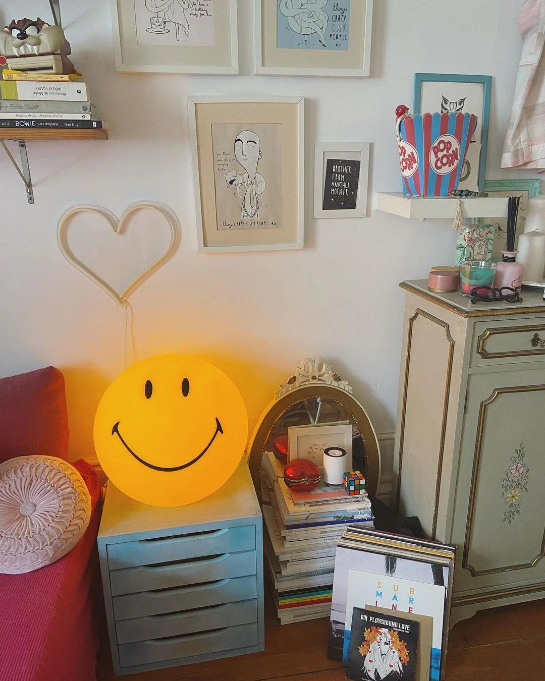 Smiling Face Table Lamp-33