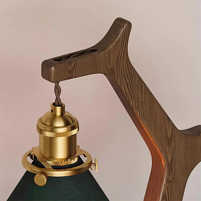 Solid Wood Candle Warmer Lamp 8