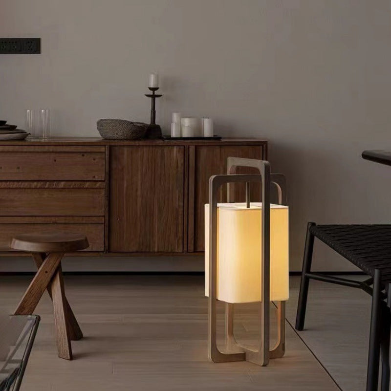 Solid  Wood  Floor  Lamp 7