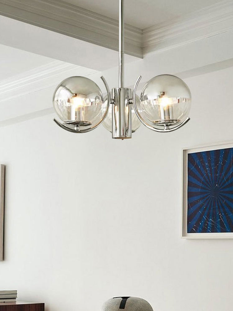 Space Ball Chandelier 001